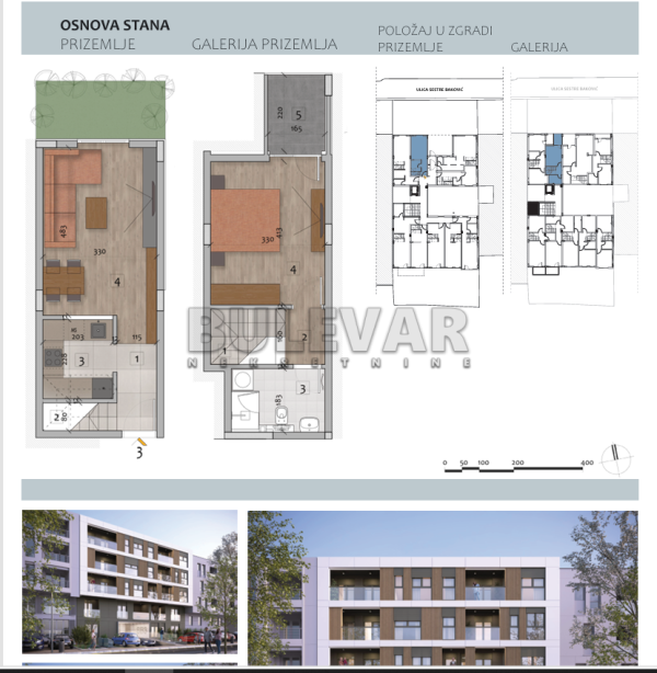 Glavna slika -Filipa Višnjića, Dvosoban stan na prodaju, 53m2, 132.500€