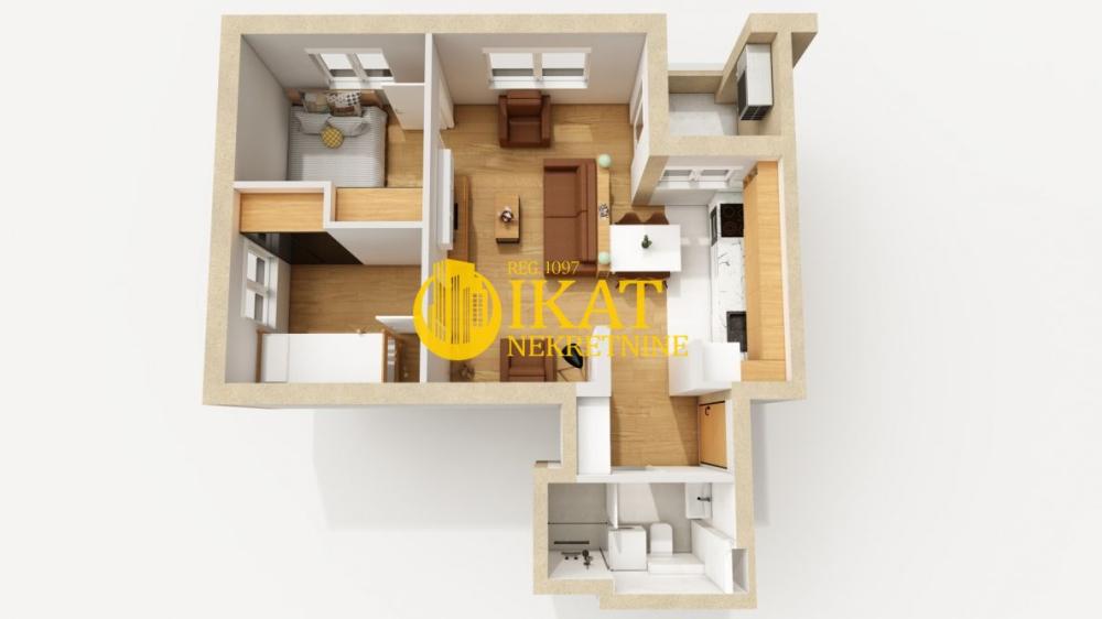 Slika 2 - Dvosoban stan na prodaju, 45m2, 102.994€