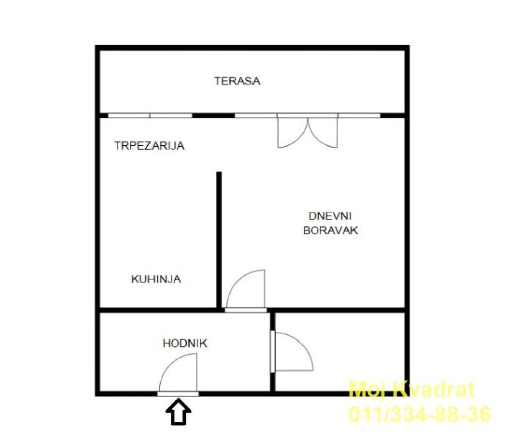 Slika 9 - Jednosoban stan na prodaju, 37m2, 127.000€
