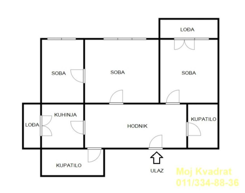 Slika 8 - Trosoban stan na prodaju, 66m2, 150.000€