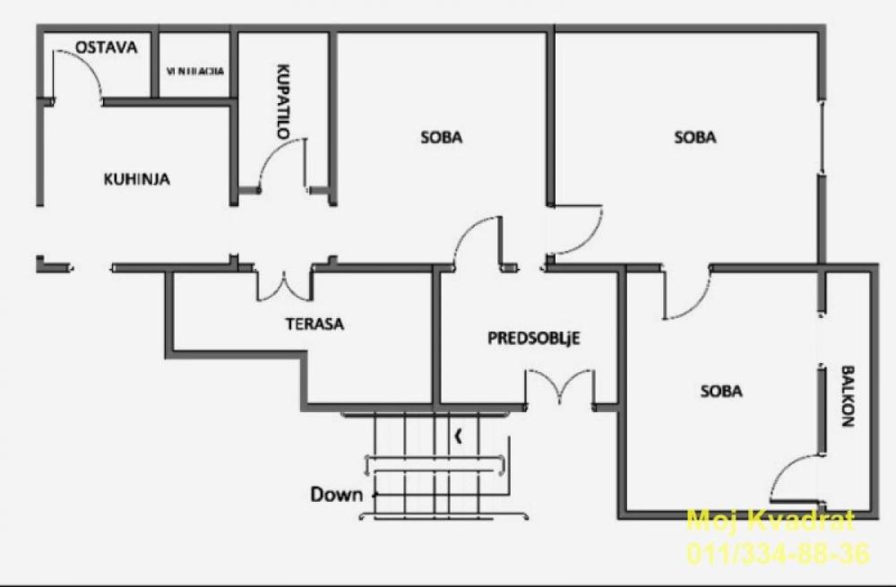 Slika 10 - Trosoban stan na prodaju, 110m2, 329.000€