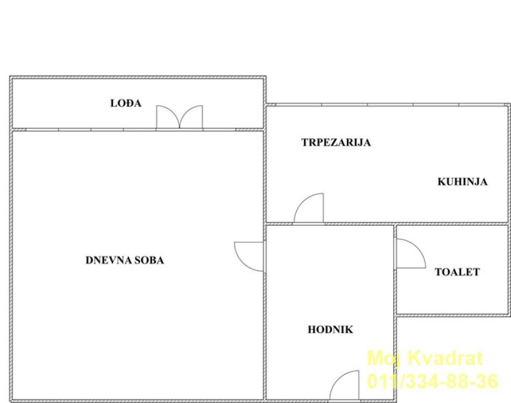 Slika 11 - Jednoiposoban stan na prodaju, 42m2, 120.000€