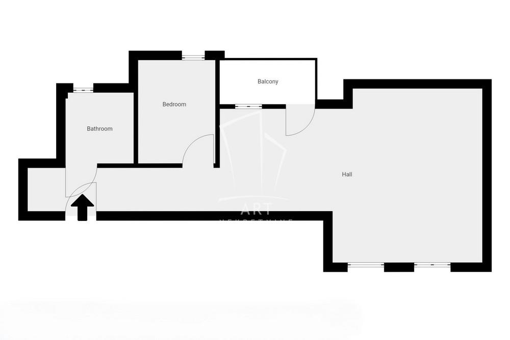 Slika 1 - Drinske divizije, Jednoiposoban stan na prodaju, 45m2, 90.000€
