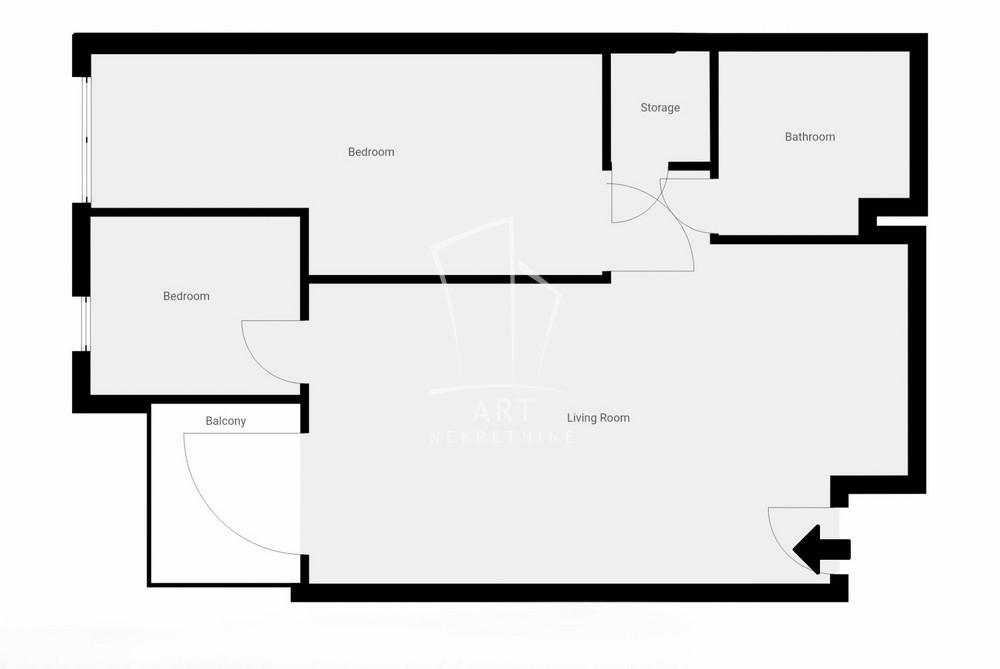 Slika 9 - Save Maškovića, Dvoiposoban stan na prodaju, 73m2, 252.000€