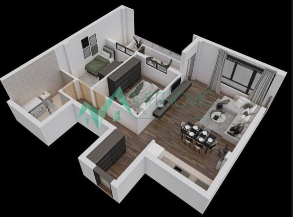 Glavna slika -Dvoiposoban stan na prodaju, 73m2, 188.230€