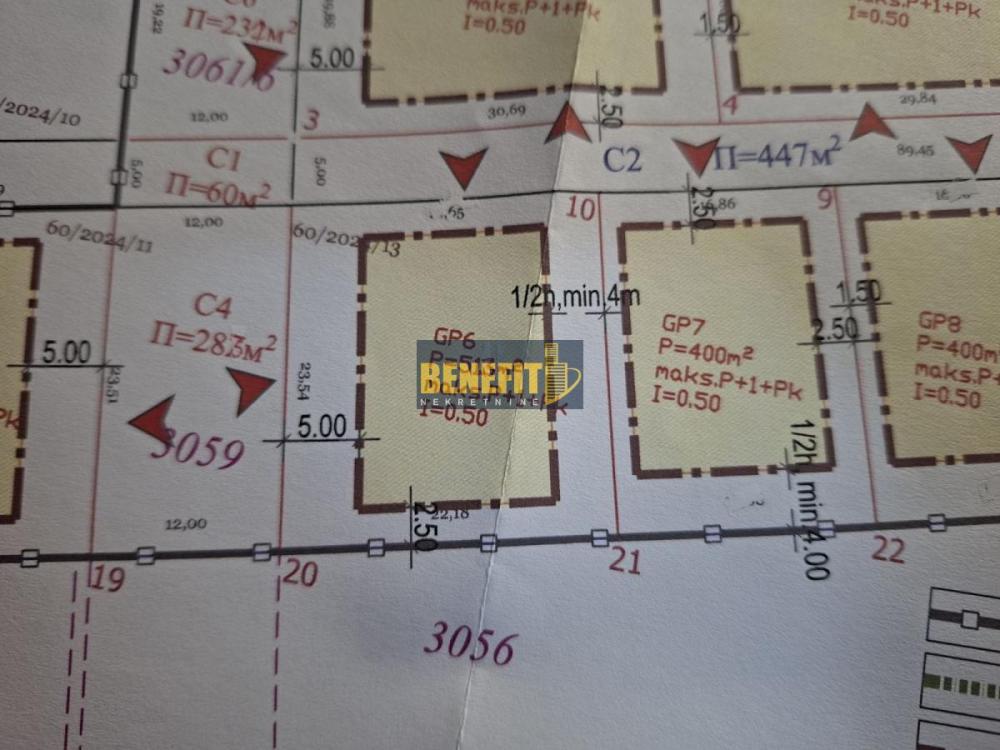 Slika 5 -  Plac na prodaju, Surčin, Dobanovci, 65.000€