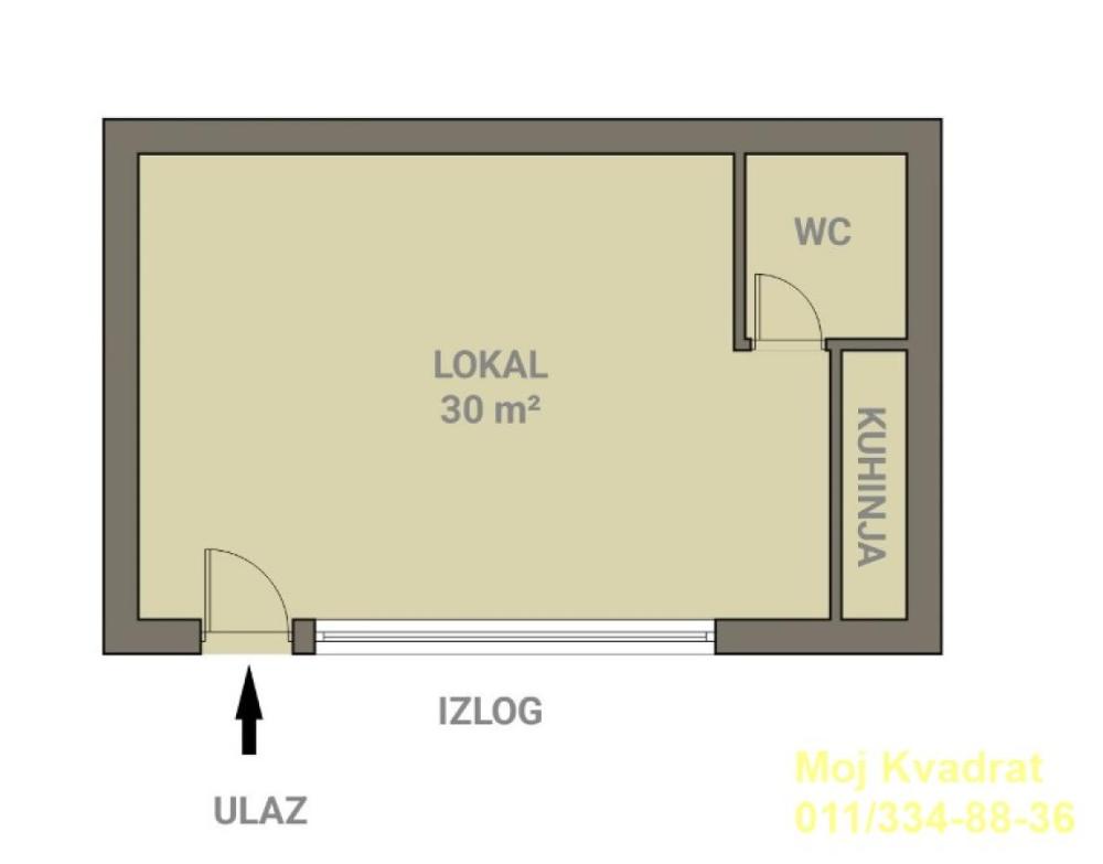 Slika 3 -  Lokal na prodaju, 30m2, 140.000€