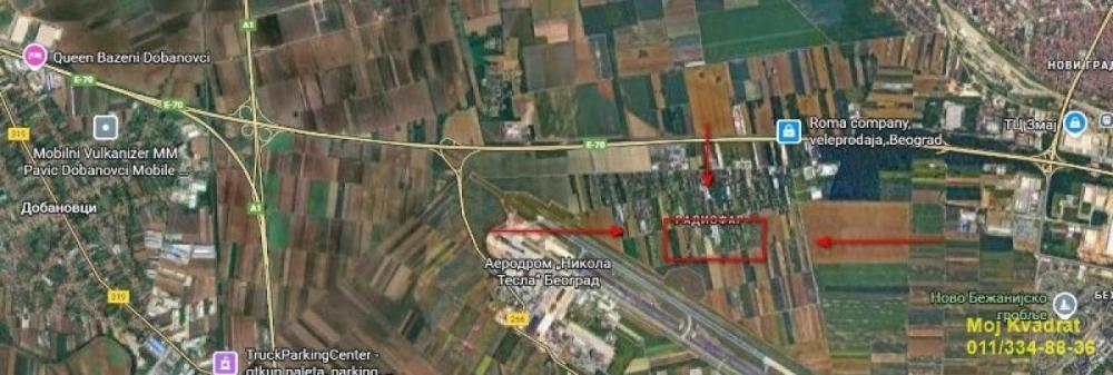 Slika 1 -  Plac na prodaju, Surčin, Radiofar, 790.000€