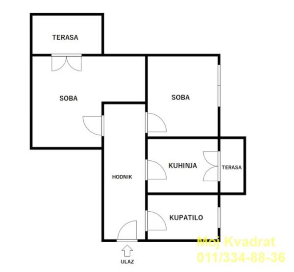 Slika 9 - Dvosoban stan na prodaju, 54m2, 138.500€