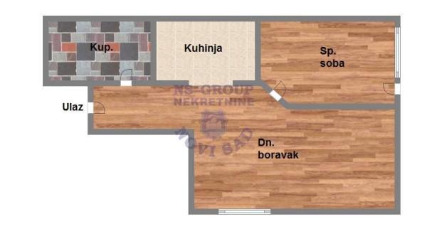 Glavna slika - Stan na prodaju, 39m2, 69.540€