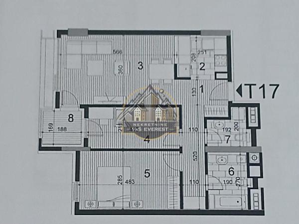 Slika 1 - Partizanske avijacije, Dvoiposoban stan na prodaju, 68m2, 269.000€