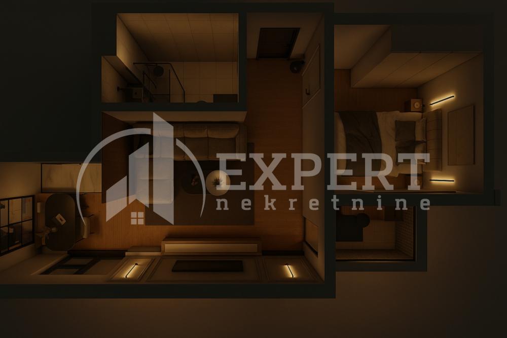 Slika 9 - Borivoja Stevanovića, Jednoiposoban stan na prodaju, 44m2, 80.070€