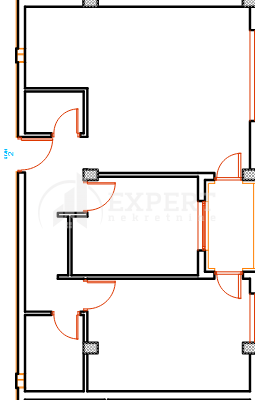Slika 3 - Mokranjčeva, Dvoiposoban stan na prodaju, 66m2, 126.350€