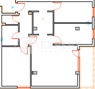 Slika 3 - Mokranjčeva, Troiposoban stan na prodaju, 79m2, 151.050€