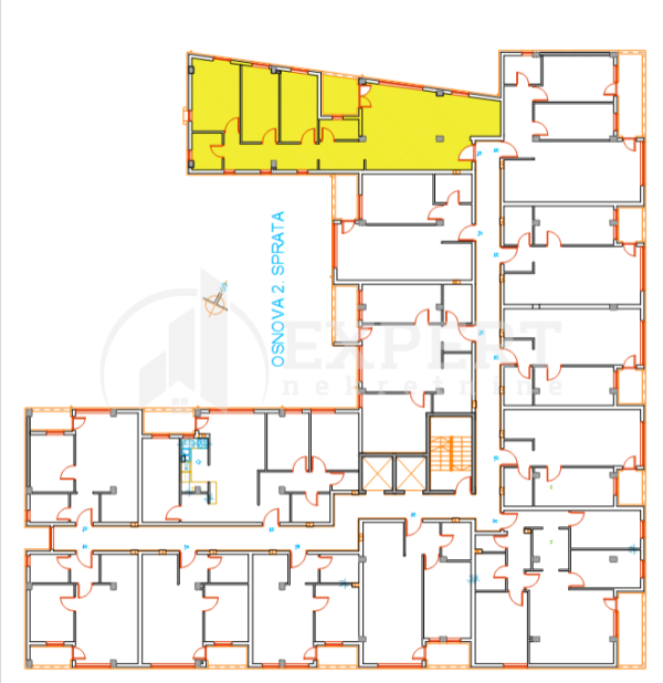 Slika 2 - Mokranjčeva, Dvoiposoban stan na prodaju, 65m2, 123.690€