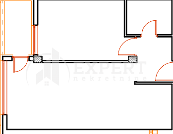 Slika 3 - Mokranjčeva, Jednoiposoban stan na prodaju, 46m2, 88.350€