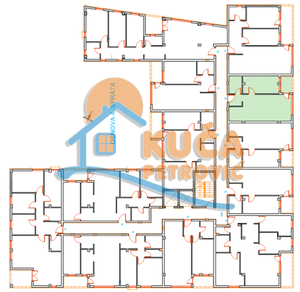 Slika 2 - Mokranjčeva, Jednoiposoban stan na prodaju, 46m2, 88.350€