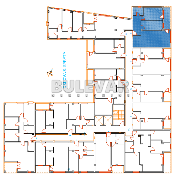 Slika 2 - Mokranjčeva, Jednoiposoban stan na prodaju, 43m2, 81.700€