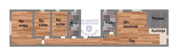 Glavna slika -Četvorosoban stan na prodaju, 88m2, 141.180€