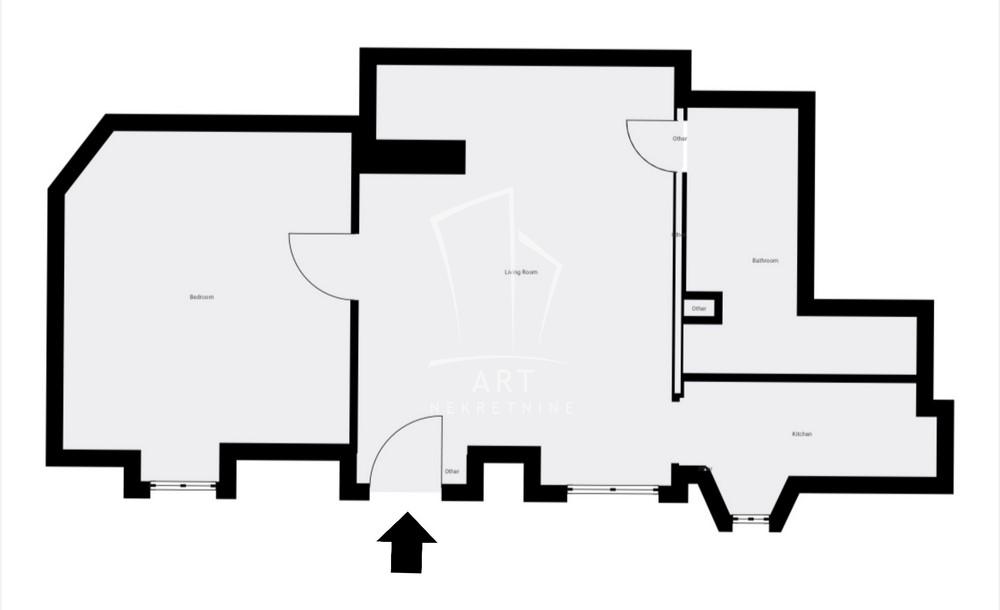 Slika 1 - Kneza Miloša, Dvosoban stan na prodaju, 39m2, 129.500€