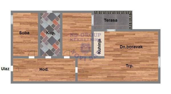 Glavna slika -Dvosoban stan na prodaju, 66m2, 143.780€