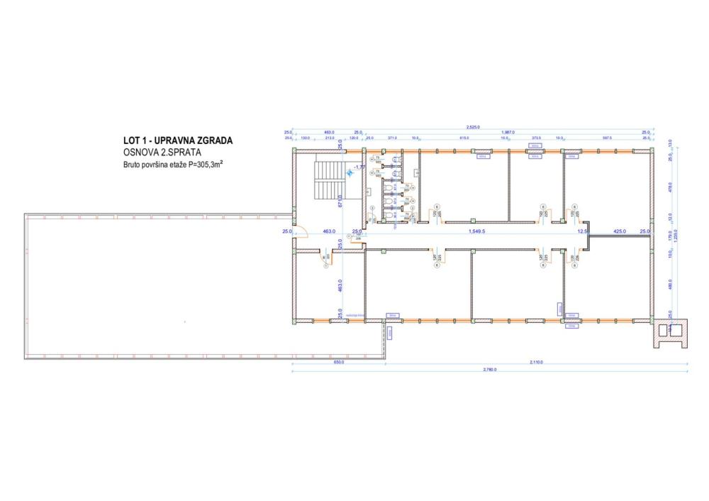 Slika 8 - Anrija Žamea,  Lokal za izdavanje, 1450m2, 10.000€