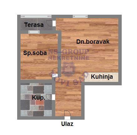 Glavna slika -Dvosoban stan na prodaju, 43m2, 118.010€