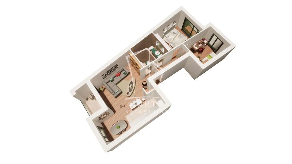 Slika 8 - Metohijska, Trosoban stan na prodaju, 77m2, 282.087€