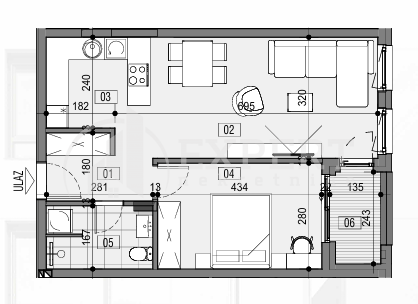 Slika 9 - Božidarčeva, Dvosoban stan na prodaju, 50m2, 122.380€