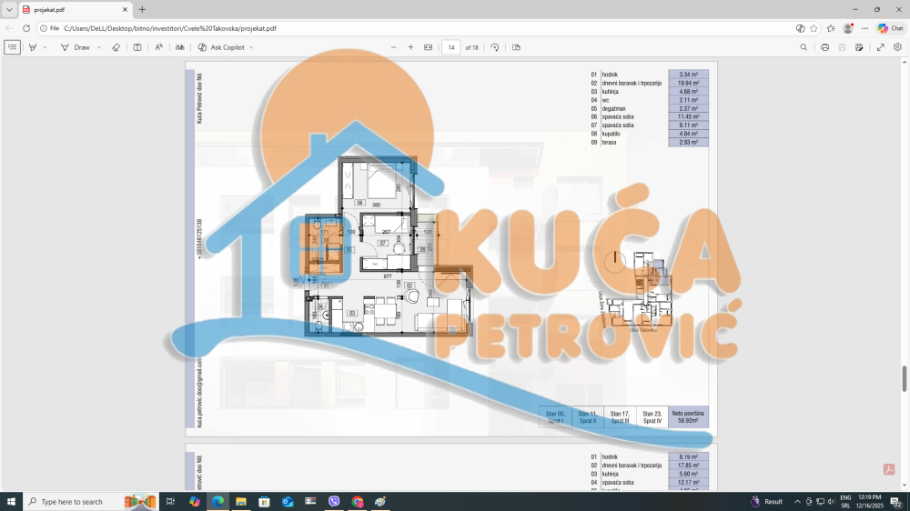 Slika 7 - Božidarčeva, Dvoiposoban stan na prodaju, 58m2, 142.590€