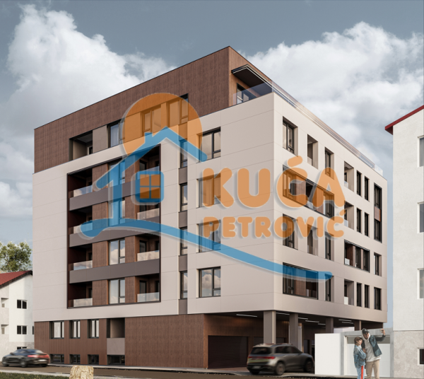 Slika 1 - Božidarčeva, Dvoiposoban stan na prodaju, 58m2, 142.590€