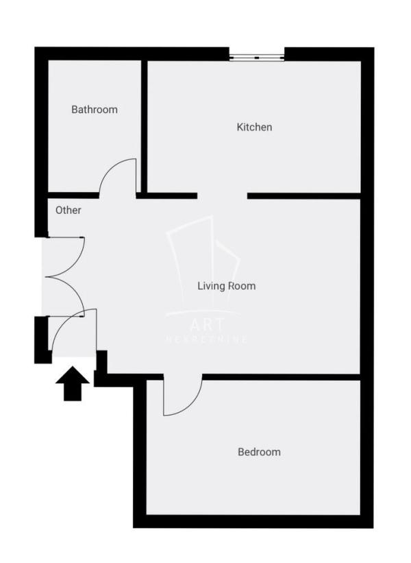 Slika 1 - Mile Dimić, Dvosoban stan na prodaju, 40m2, 120.000€