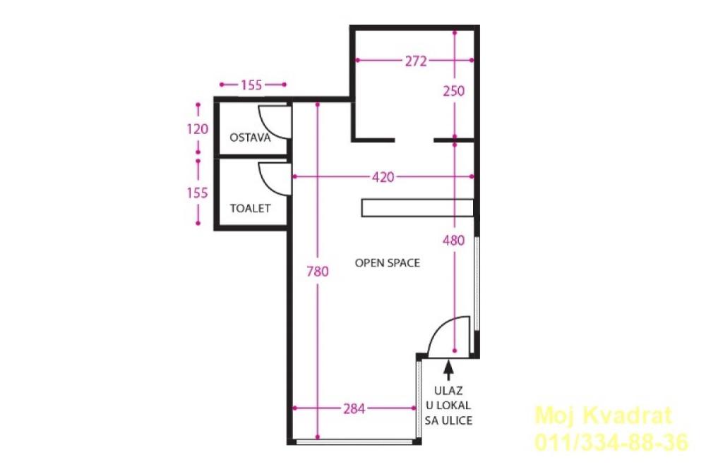 Slika 10 -  Lokal za izdavanje, 40m2, 2.700€