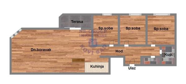 Slika 4 - Četvorosoban stan na prodaju,  91 m2, 281.190€