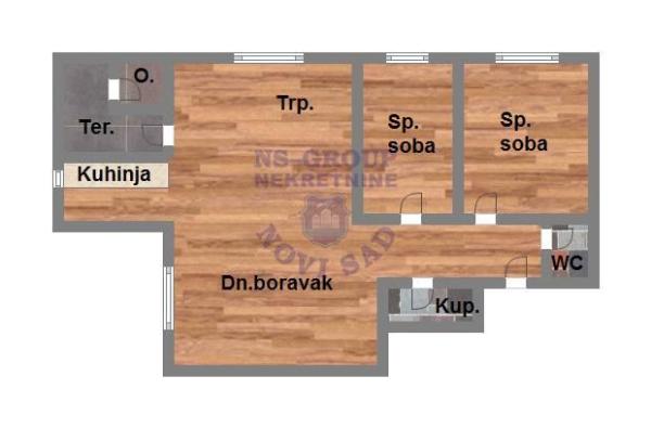 Slika 11 - Trosoban stan na prodaju, 72m2, 185.400€