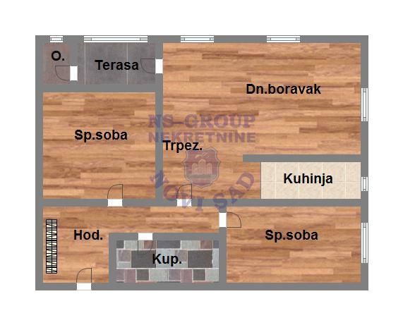Slika 7 - Trosoban stan na prodaju, 56m2, 169.750€