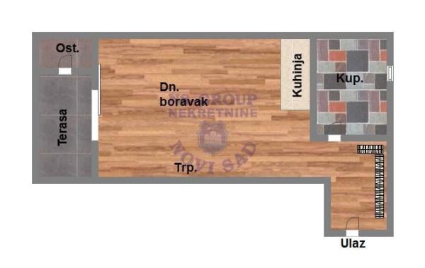 Slika 8 -  Stan na prodaju, 29m2, 84.460€