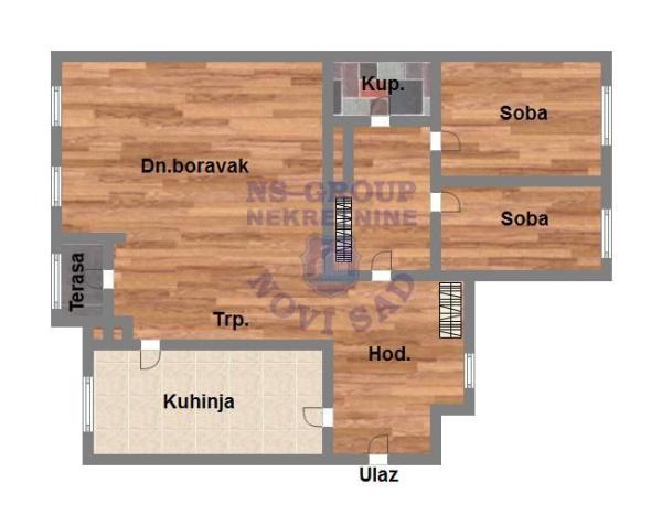Slika 10 - Trosoban stan na prodaju, 71m2, 185.660€