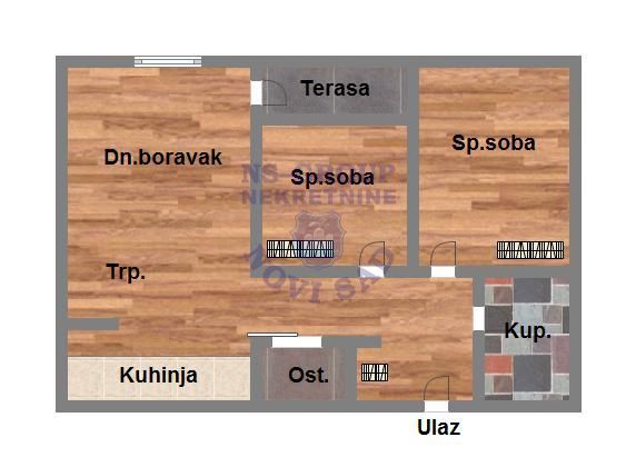 Slika 4 - Dvoiposoban stan na prodaju, 59m2, 175.100€