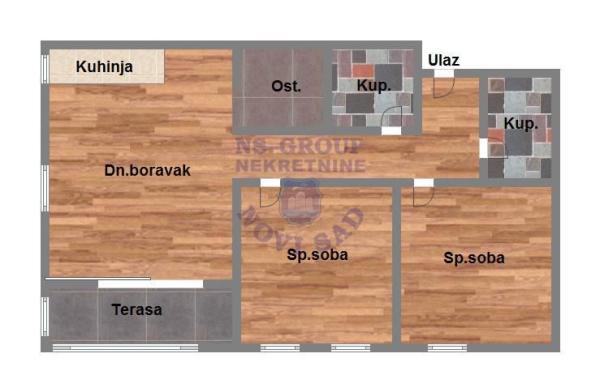 Slika 9 - Trosoban stan na prodaju, 95m2, 234.840€