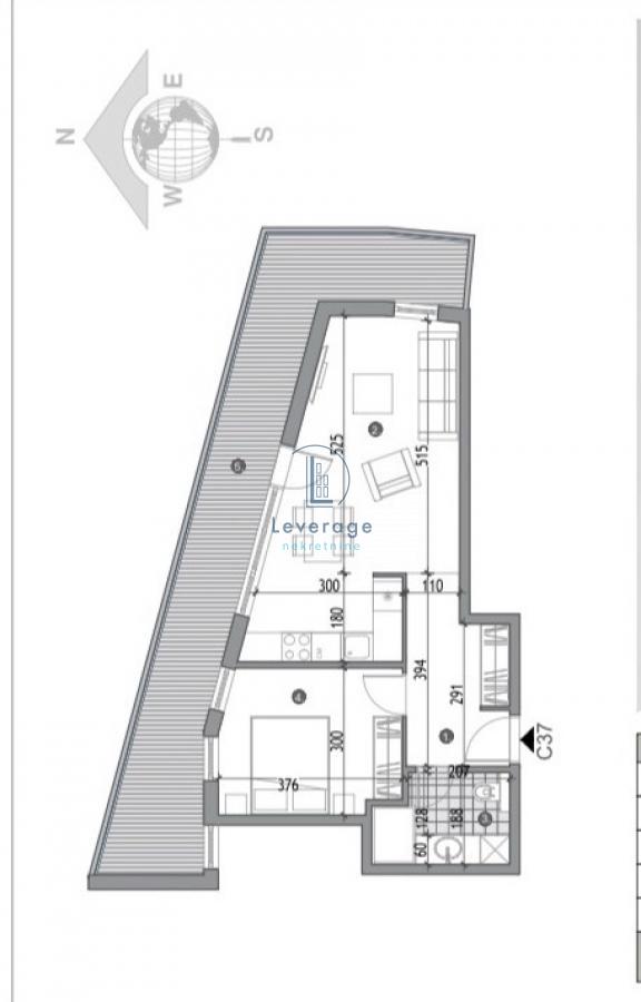 Slika 1 - Jednoiposoban stan na prodaju, 69m2, 180.900€