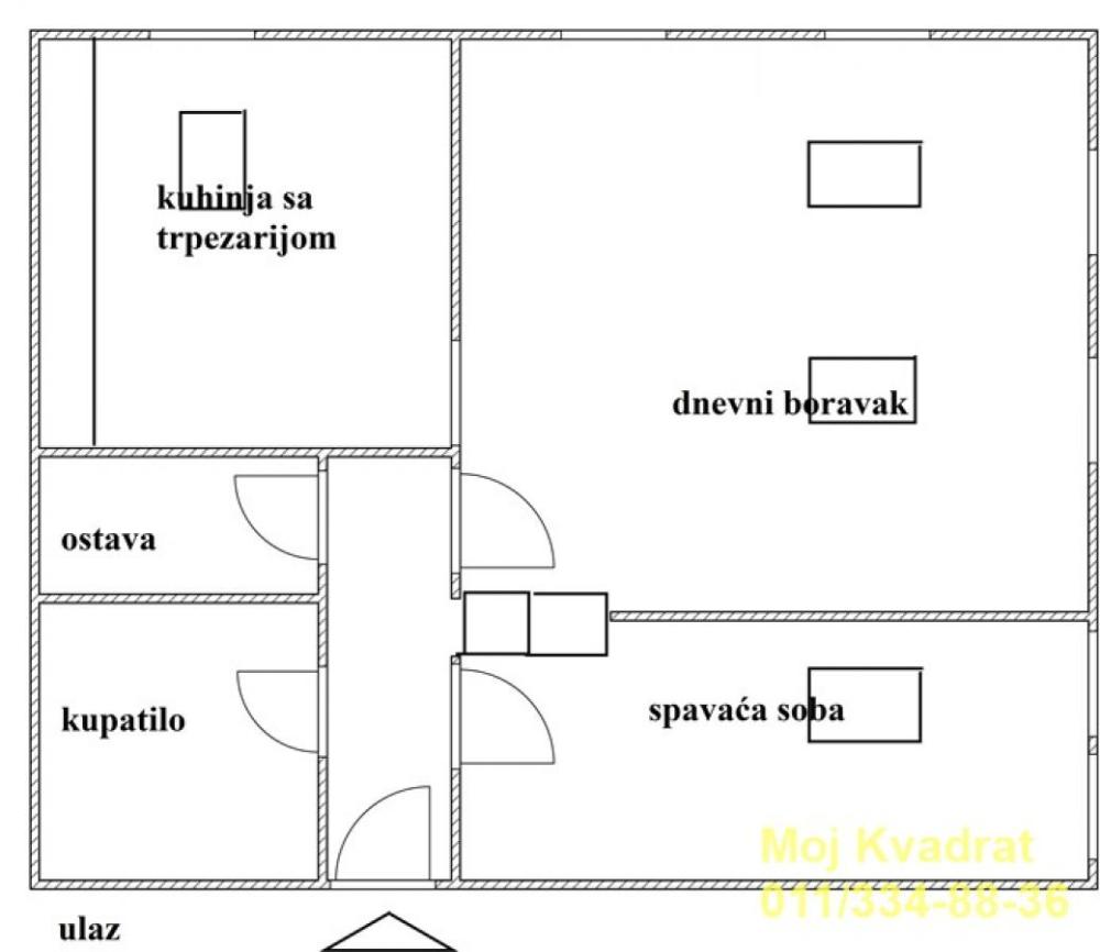 Slika 10 - Dvosoban stan na prodaju, 50m2, 160.000€