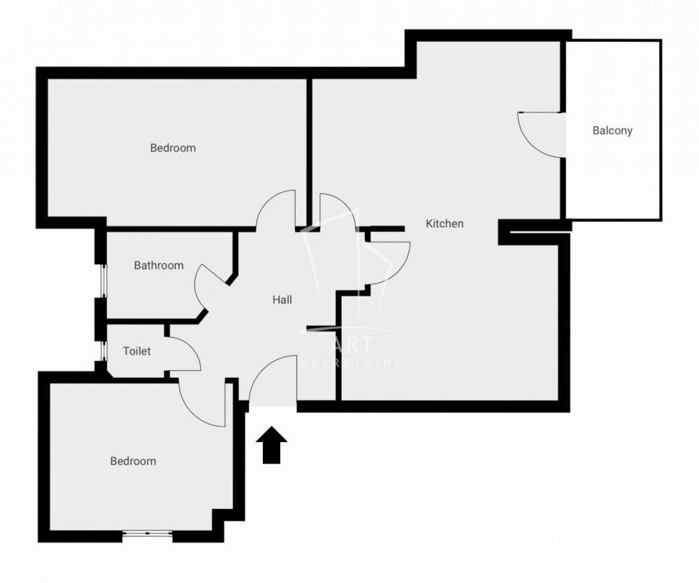 Slika 1 - Stolarska, Trosoban stan na prodaju, 78m2, 210.000€