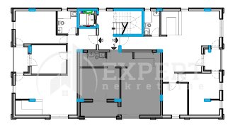 Slika 2 - Knjazevačka, Jednoiposoban stan na prodaju, 47m2, 103.950€