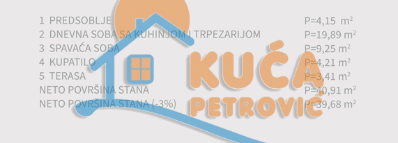 Slika 2 - Borivoja Stevanovića, Dvosoban stan na prodaju, 40m2, 75.930€