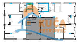 Slika 2 - Knjazevačka, Jednoiposoban stan na prodaju, 47m2, 103.950€