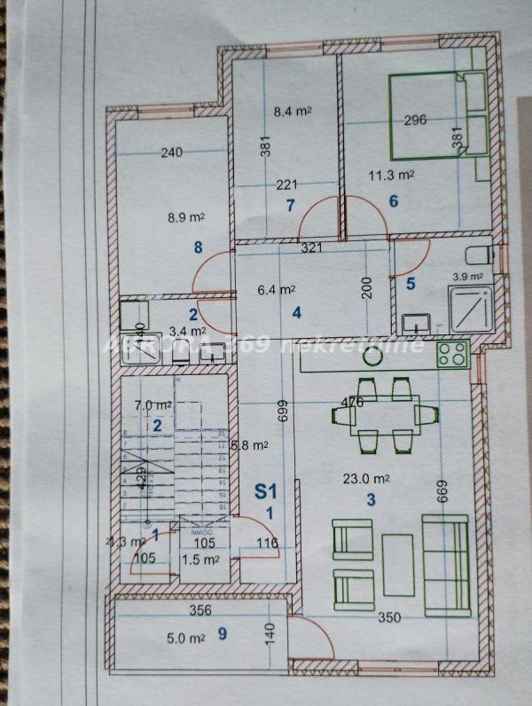 Slika 2 - Četvorosoban stan na prodaju, 76m2, 140.900€
