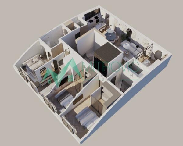 Slika 3 - Četvoroiposoban stan na prodaju, 129m2, 380.000€