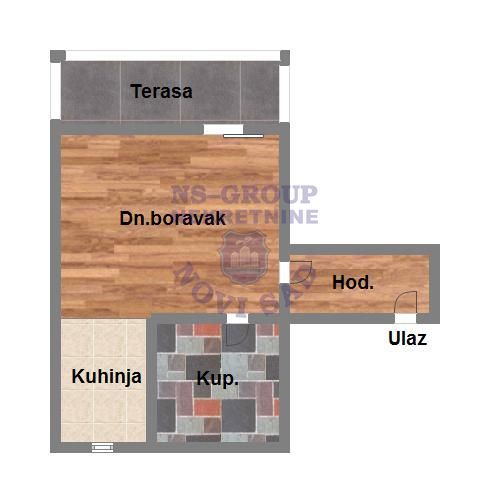 Slika 5 - Jednosoban stan na prodaju, 30m2, 103.000€