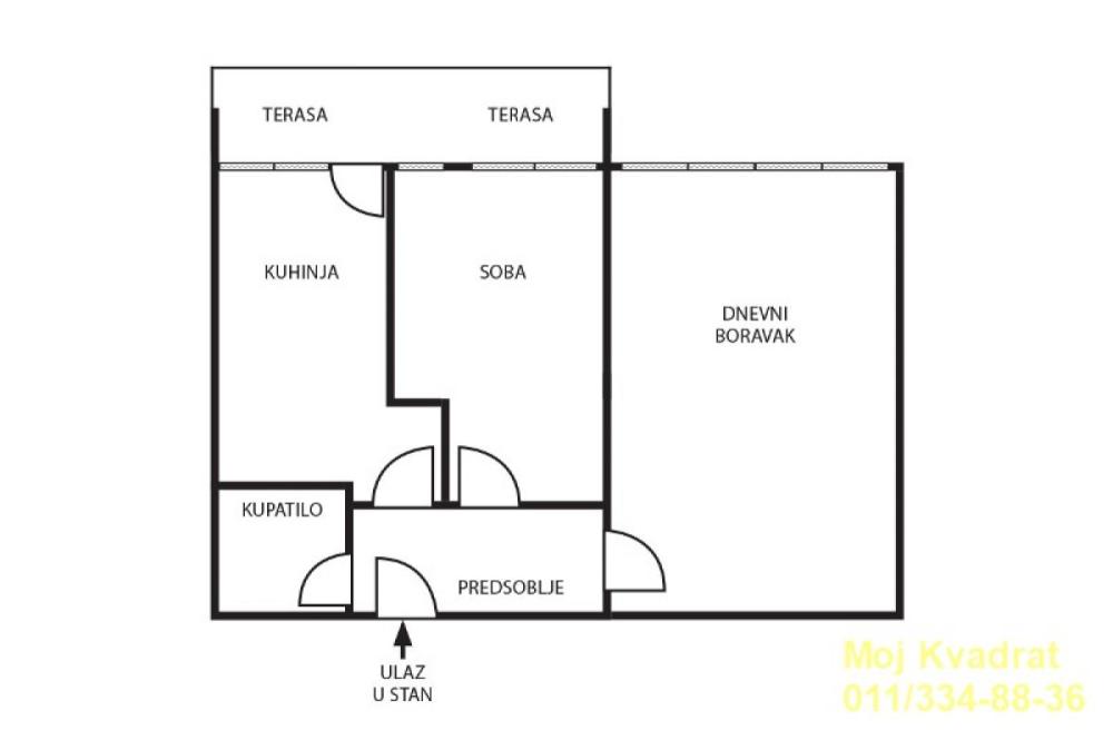 Slika 11 - Jednoiposoban stan na prodaju, 52m2, 205.000€